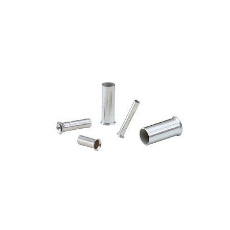 Panduit FERRULES, NON-INSULATED, 2/0 AWG WIRE RANGE .98", 50/PK ROHS, PK 50 F89-25-L